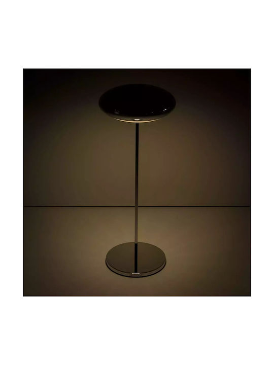 Ready Broggi Nuvola Metal Lampă de masă LED cu Abajur Gri și Bază