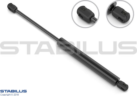 Trunk Shock Absorber Mercedes-benz Sl R230 Stabilus 9961uo