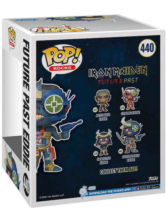 Funko Pop! Felsen: Iron Maiden - Future Past Eddie 440 Exklusiv