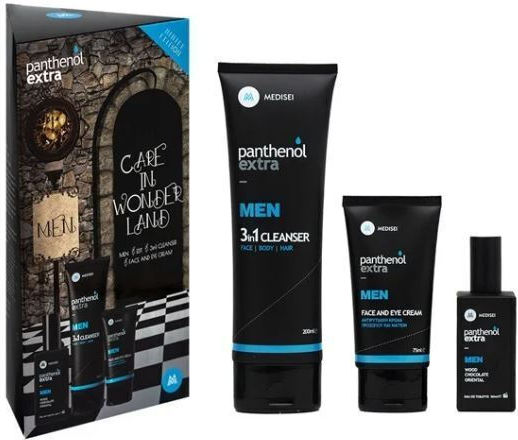 Panthenol Extra Ανδρικό Σετ με Eau de Toilette 3τμχ