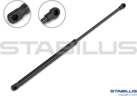Trunk Shock Absorber Peugeot 207 Wa Wc Stabilus 484726