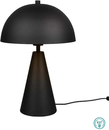 Trio Lighting Метална Настолна лампа за Цокъл E27 с Черен Абажур и Основа Trio Lighting Метална Настолна лампа за Цокъл E27 с Черен Абажур и Основа