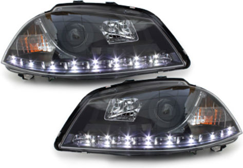 Dectane Front Lights for Seat Ibiza 03-08