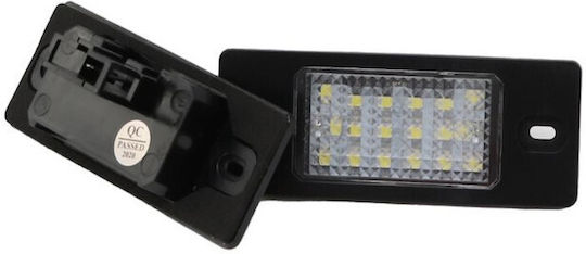 License Plate Lights for Volkswagen Golf / Passat / Touareg Porsche Cayenne 2pcs