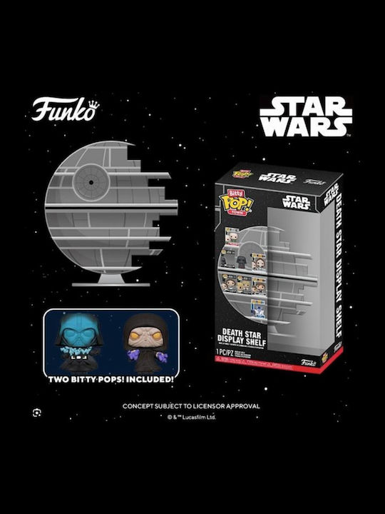 Funko Bitty Pop! Град: Star Wars - Death Star Display Shelf (Съдържа 2 Bitty Ексклузивен