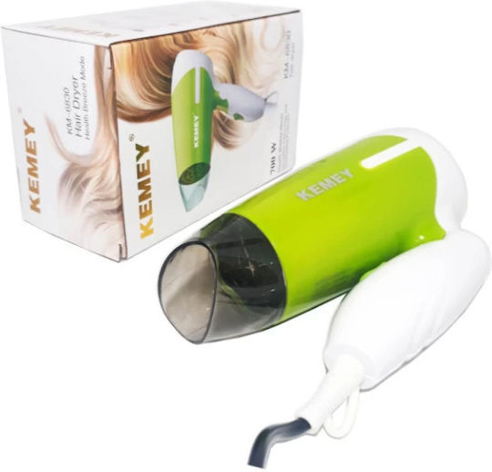 Kemei Travel Hair Dryer 1200W KM-6830 Green