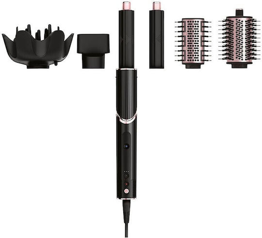 Shark Ceramic Electric Brush with Air & Rotating Head for Straightening and Curls 1400W