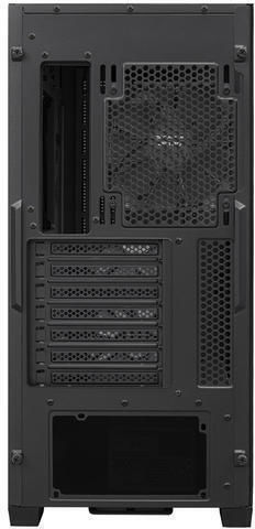 Cougar Uniface Геймърско Midi Tower Компютърна Кутия с Страничен Прозорец Черна