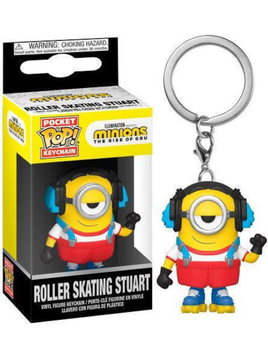 Funko Pocket Pop! Keychain Movies: Roller Skating Stuart Funko Pocket Pop! Keychain Movies: Roller Skating Stuart
