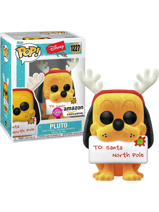 Funko Поп! Коледа: Disney - Pluto (Празник) 1227 Мек Специално издание