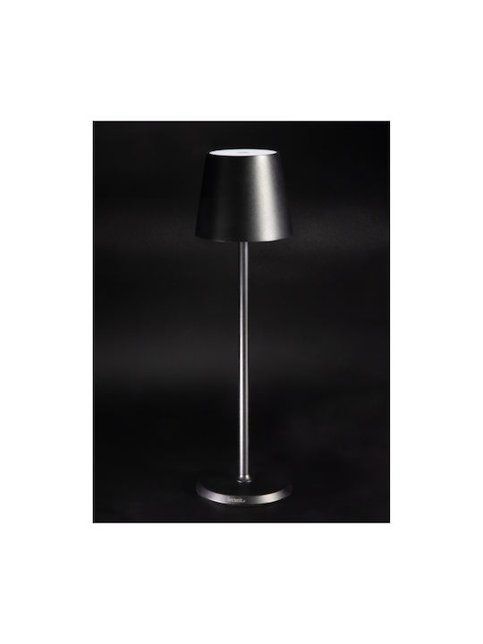 Securit Felina Outdoor Floor Lamp with Warm White Light IP54 Black