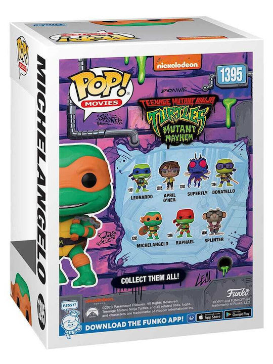 Funko Pop! Bobble-Head Movies: Teenage Mutant Ninja Turtles: Mutant Mayhem - Michelangelo 1395