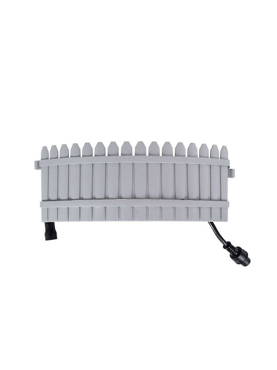 GloboStar Treelight Jina Lampă De Podea Pentru Exterior LED Mașină De Spălat Pe Perete 18W RGBW IP67 Gri