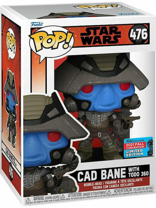Funko Pop! Bobble-Head Movies: Star Wars - Star Wars with Todo 360 476 Special Edition