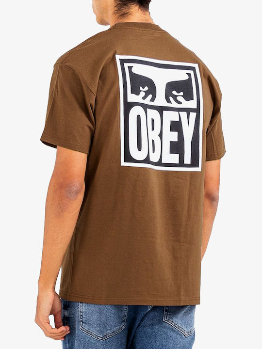 Obey Eyes T-shirt Brown Sugar