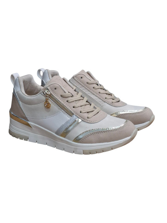 Damen Sneakers Beige
