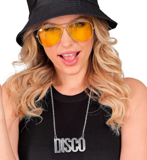 Accessory Necklace Silver Chain Disco 65 Cm