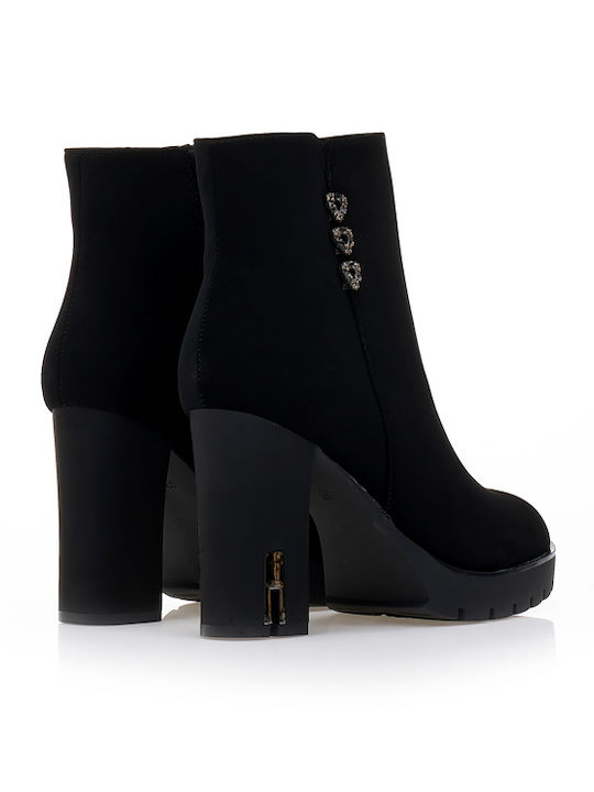 Stiefeletten Damen Schwarz