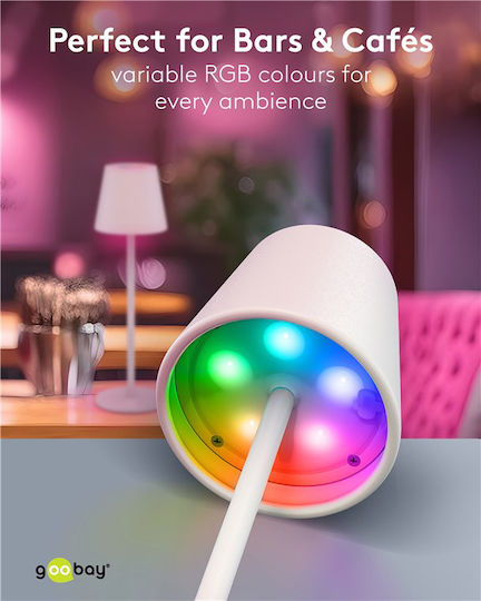 Goobay Διακοσμητικό Φωτιστικό LED RGB 36x36εκ.