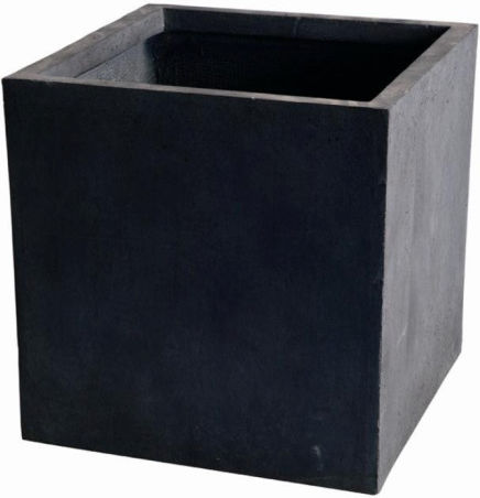Harmony Pot Ceramic Black 39.5x39.5x49cm.