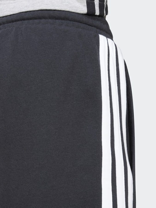 French Terry 3-stripes Men's Shorts Black