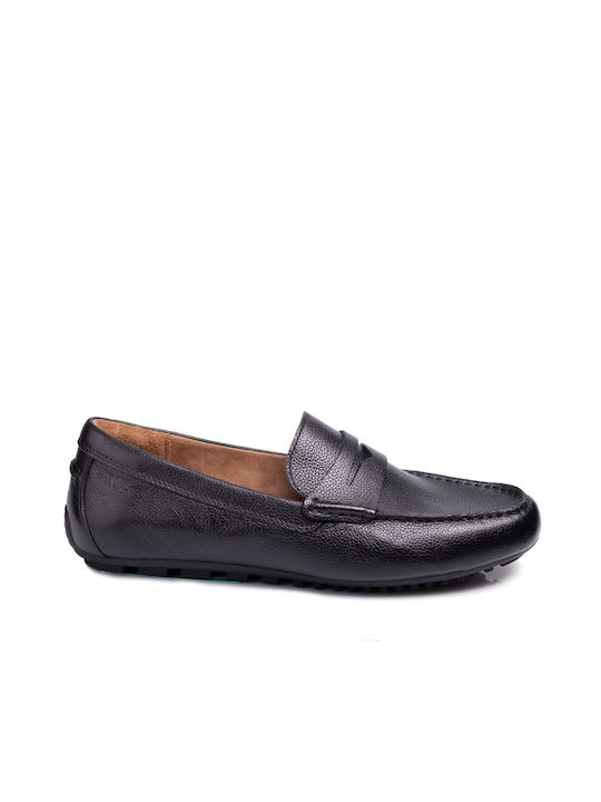 Tamaris Men's Leather Moccasins Black