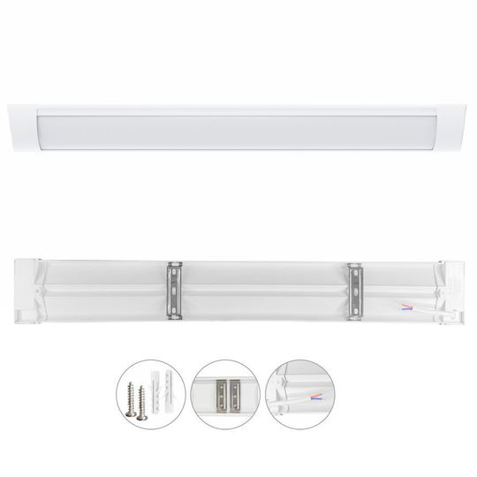 El195111 LED Flachleuchte 18W|3CCT DIP-Schalter|1800lm|600x76xH25mm Genießen Sie Einfachheit