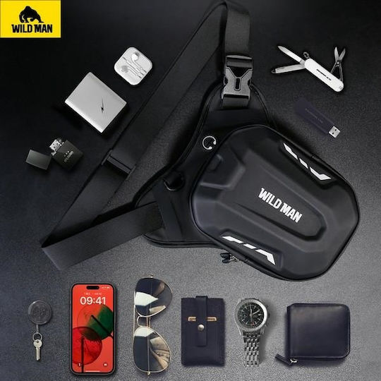 Wildman Gears Τσάντα για Ηλεκτρικό Scooter Universal σε Μαύρο Χρώμα 13607050