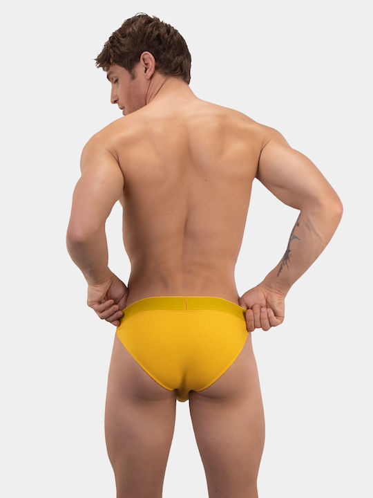 Barcode Berlin Men's Brief Yellow