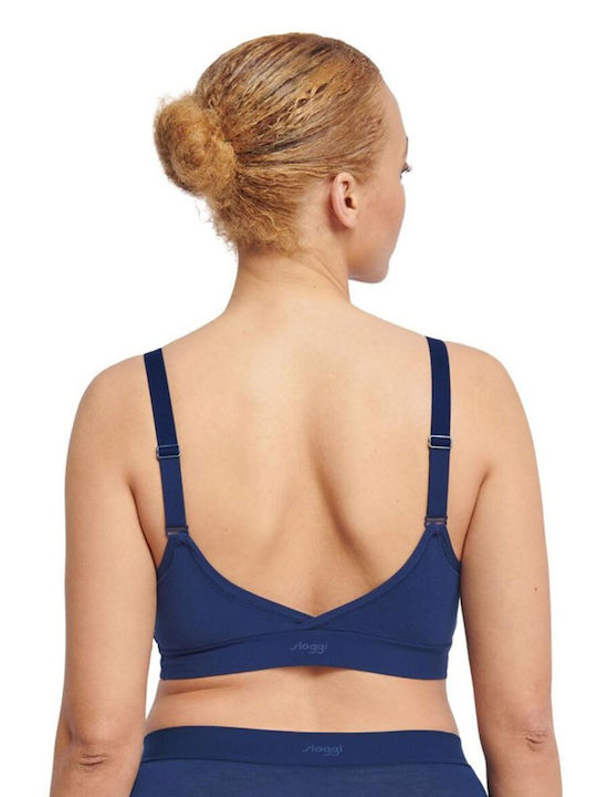 Sloggi Go Allround P Women's Bra without Padding BLUE