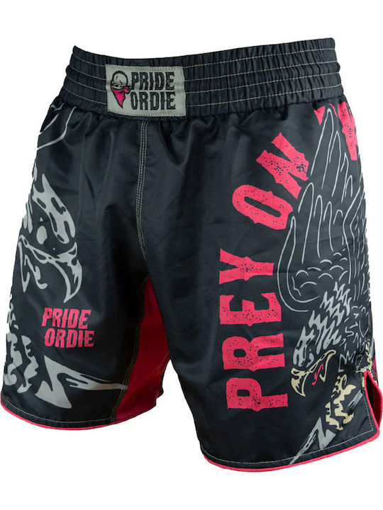 PrideOrDie POD255 Σορτσάκι MMA Μαύρο