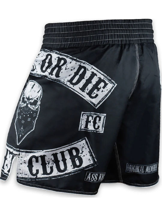 PrideOrDie POD254 Șort MMA Negru