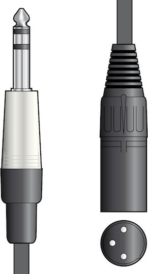 Chord XLR male to XLR male 1.5m Cable (S6J-XM150)