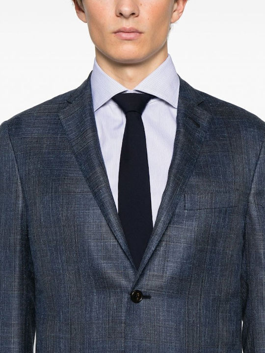 Men's Winter Suit Jacket Blue