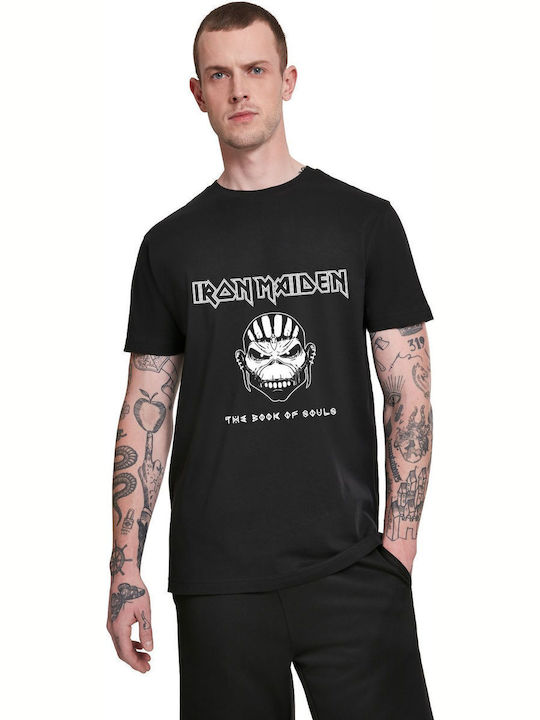 T-shirt Iron Maiden Book Souls Rock Avenue Black