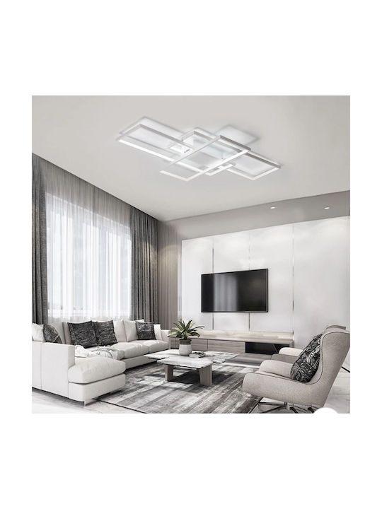 Toolight Plafonieră de Tavan Albă cu LED Integrat