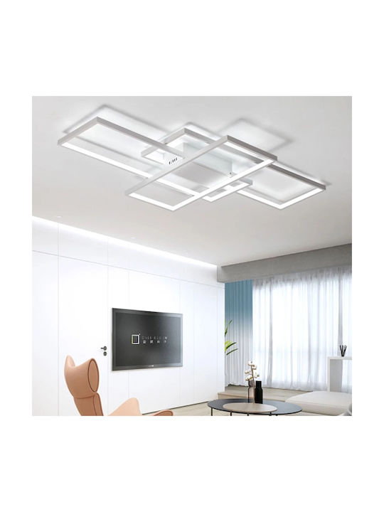 Toolight Plafonieră de Tavan Albă cu LED Integrat