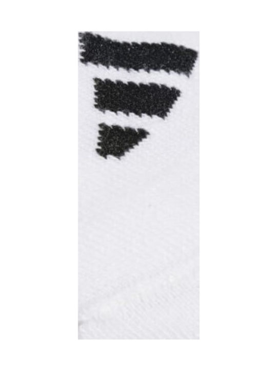 adidas Logo Αθλητικές Κάλτσες Λευκές 3 Ζεύγη