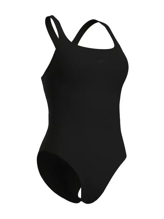 Arena Solid Women's One Piece Competition Swimsuit Black