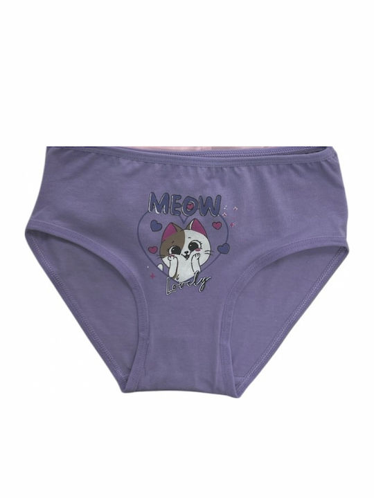IDER Set Kinder-Slips Lavender-white-pink 3Stück