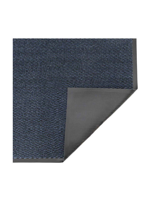 vidaXL Anti-slip Rug Rectangular Blue