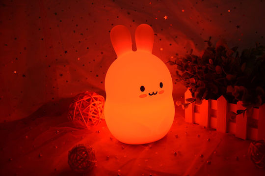 FreeOn Lămpi De Veghe Pentru Copii LED Bufniță USB Alb Cu Iluminare RGB