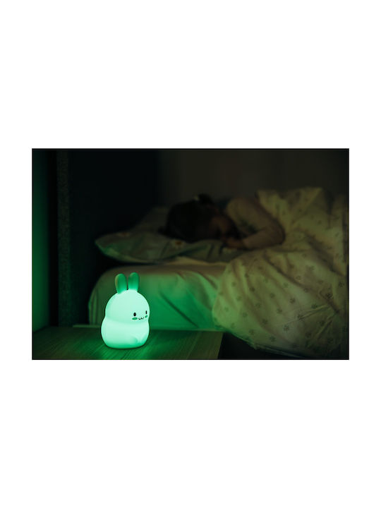 FreeOn Nursery Night Light LED Rabbit Power White