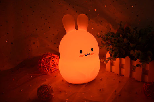 FreeOn Lămpi De Veghe Pentru Copii LED Bufniță USB Alb Cu Iluminare RGB