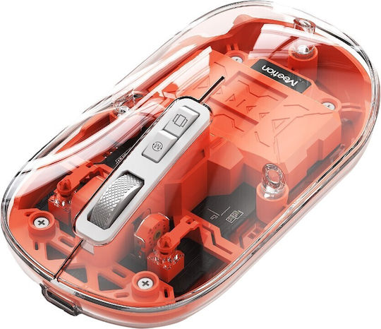 Meetion MT-BTM005 Wireless Bluetooth Mouse Portocaliu