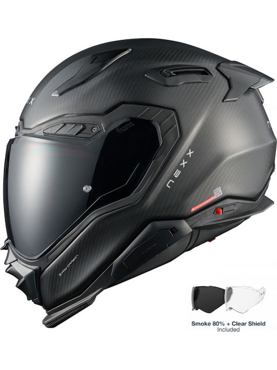 Nexx X.WST3 Zero Pro Carbon Matt Motorcycle Helmet Full Face DOT / ECE 22.06 1600gr with Pinlock and Sun Visor NEXX-01XS323425760