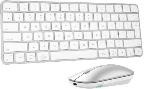 Meetion MT-C210MW Wireless Bluetooth Keyboard & Mouse Set International English Gray