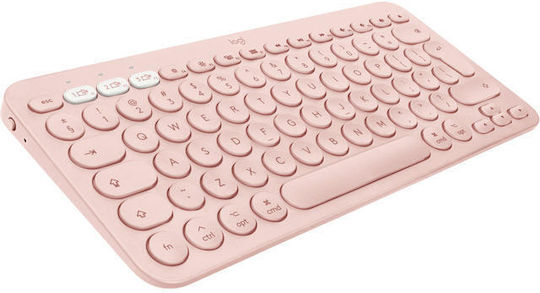 Logitech K380 for Mac Wireless Bluetooth Keyboard Only English US Pink