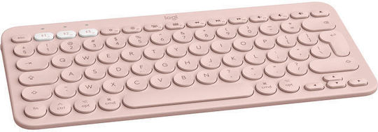 Logitech K380 for Mac Wireless Bluetooth Keyboard Only English US Pink