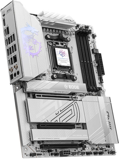 MSI MPG X870E Edge TI WIFI Motherboard ATX με AMD AM5 Socket 7E59-002R